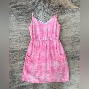 Amanda Uprichard Pink Geometric Patterned Dress SZS NEW